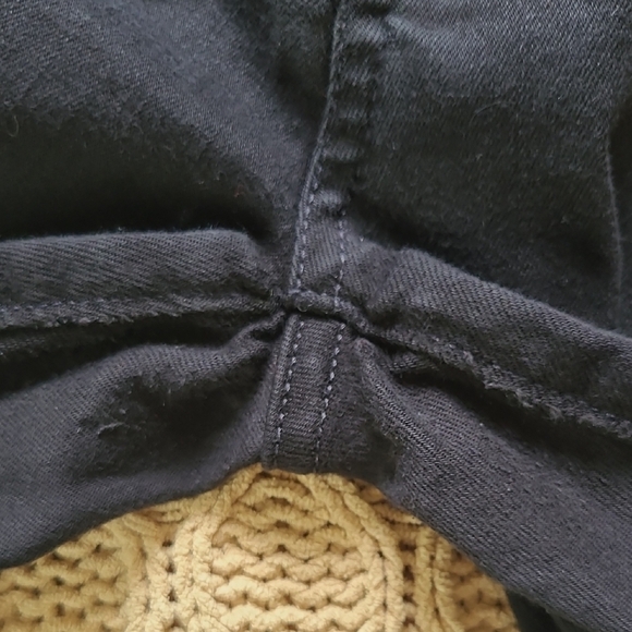 J. Crew 9" Black Demi Boot Crop with Frayed Hem - Size 29P - Picture 5 of 11